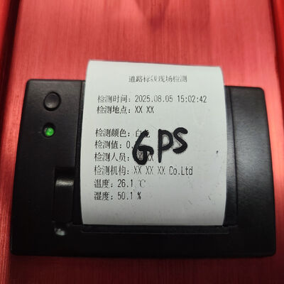 Γωνία πρόσκρουσης 8876 μοίρες φορητό όργανο που έχει σχεδιαστεί για τη μέτρηση του συντελεστή φωτεινότητας ανάδρομης αντανάκλασης στην έρευνα υλικών