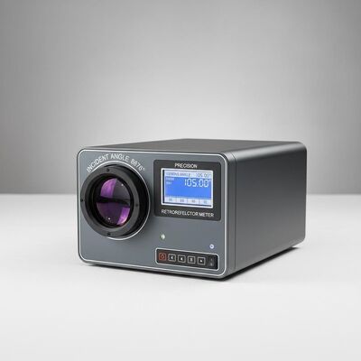 Γωνία πρόσπτωσης 8876 μοίρες Μετρητής ανακλαστήρα με συνολικό όγκο 700mm X 135mm X 115mm και γωνία θέασης 105 μοίρες εργαλείο μέτρησης ακριβείας