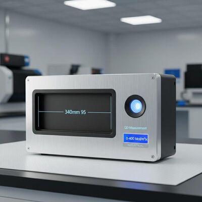 Μέτρηση της περιοχής διαφάνειας 340 mm X 95 mm Μικρή συσκευή φωτισμού με QD Πεδίο μέτρησης προαιρετικό 0-400 Mcd M2lx κατάλληλο για βιομηχανικά