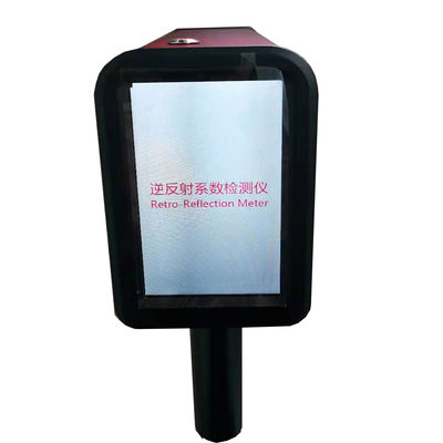 Συνεχές ρεύμα 5V Retroreflectometer οθόνης αφής LCD για το αντανακλαστικό λογότυπο οδικών σημαδιών