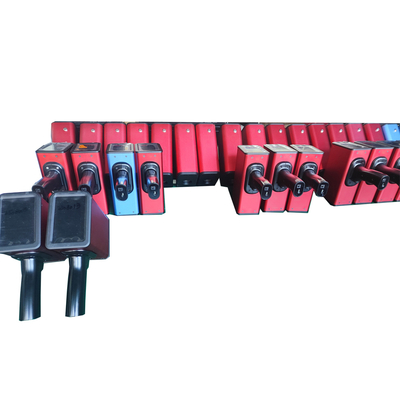 Κίτρινο γκρίζο ρετροαντανακλαστικό μετρητή με παροχή ισχύος 6V συνεχούς ρεύματος 4 μπαταρίες AA και 999 δεδομένα δοκιμής