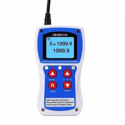 Πεδίο μέτρησης 0 έως 1999.9 Συσκευή θερμοκρασίας χρώματος της φωτεινής πηγής κατάλληλη για θερμοκρασία περιβάλλοντος από - 5 έως + 50 βαθμούς Κελσίου